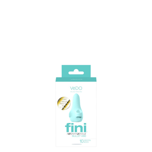 Fini Rechargeable Bullet Vibe - Turquoise | 850052871000 | Available at EroticWarehouse.com