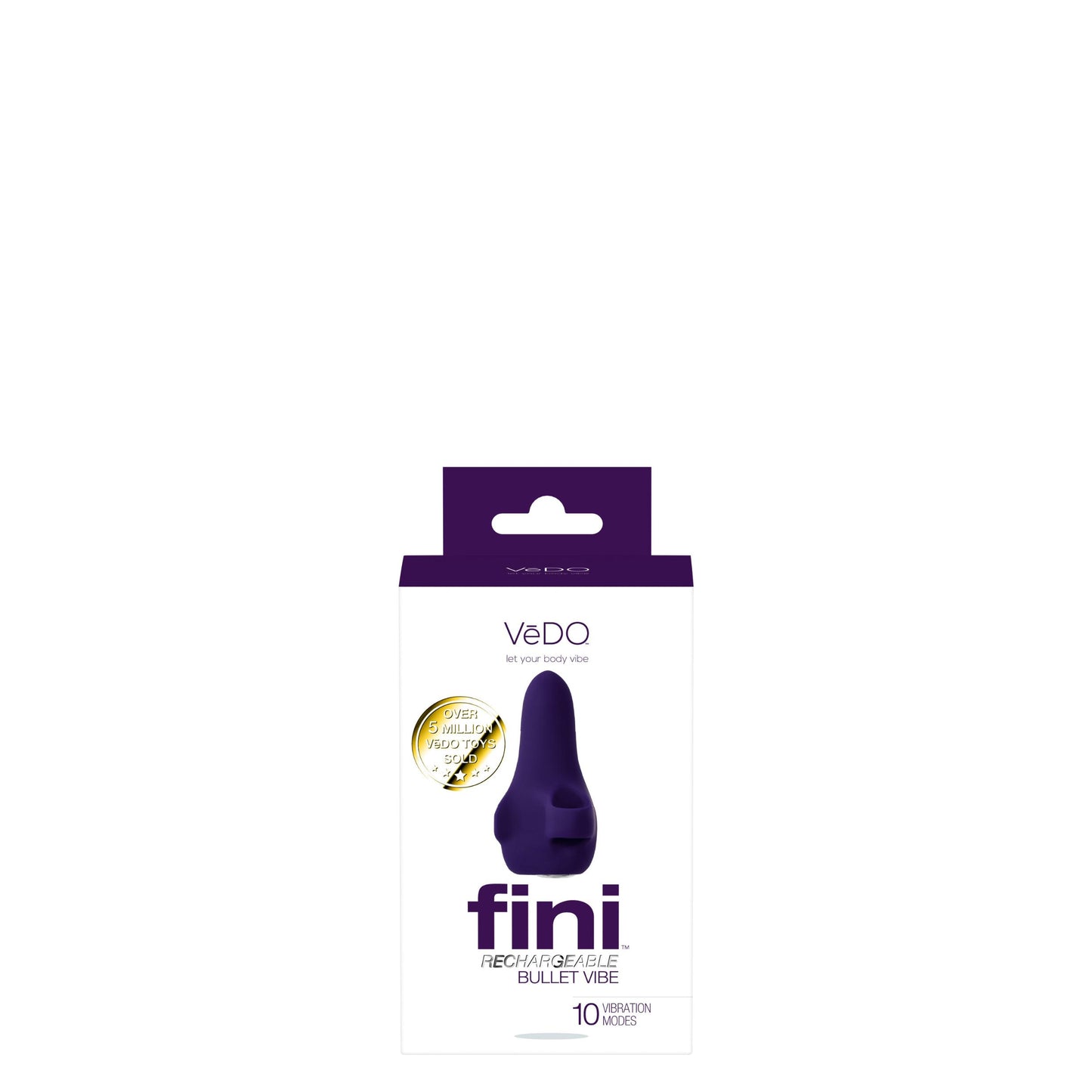 Fini Rechargeable Bullet Vibe - Purple | 850052871024 | Available at EroticWarehouse.com