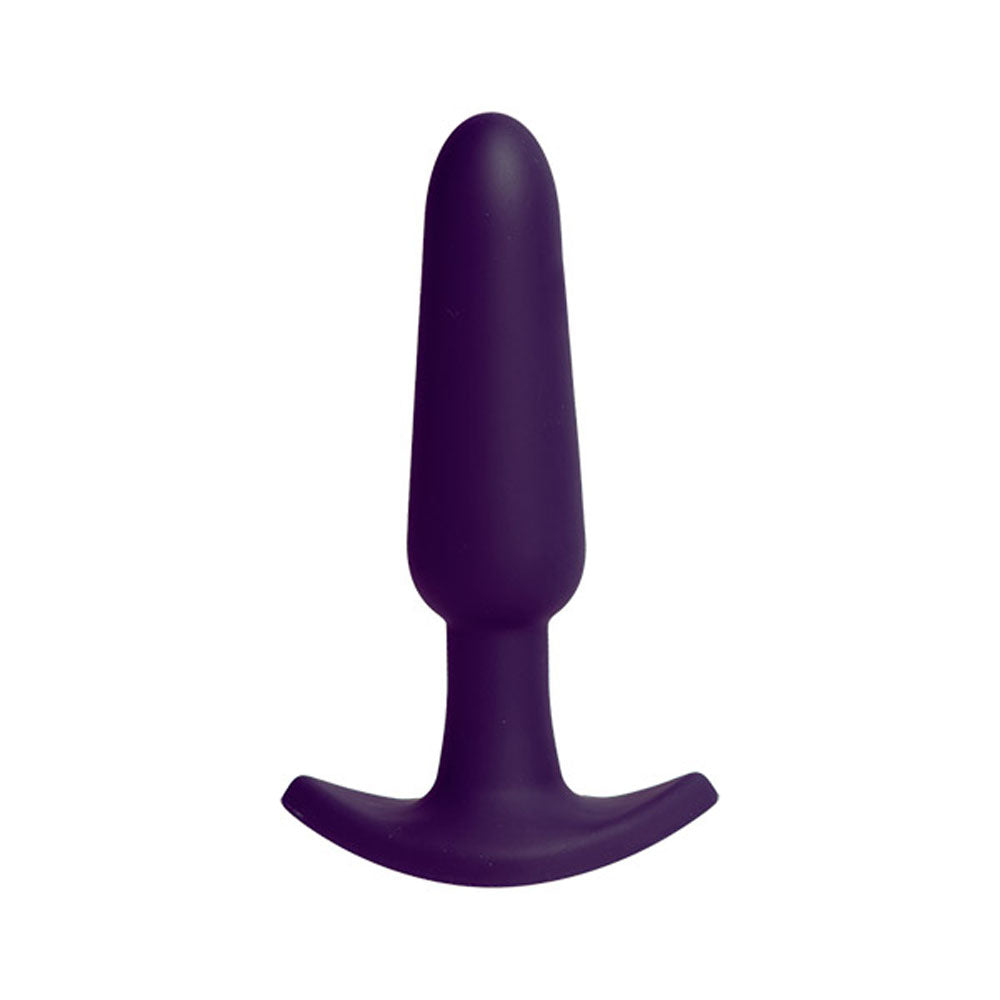 Bump Rechargeable Anal Vibe Butt Plug - Purple | 789185757021 | Available at EroticWarehouse.com