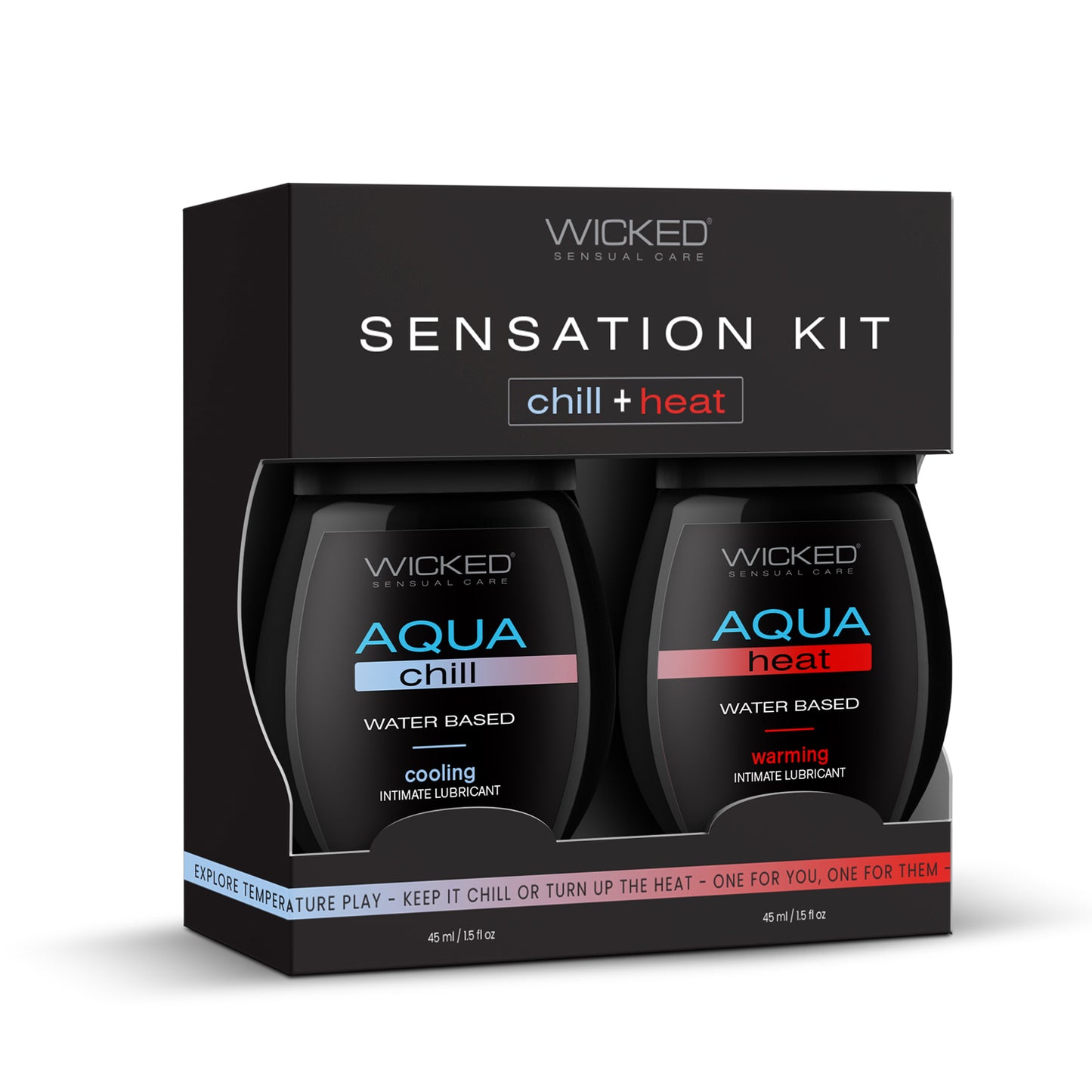Sensation Kit Cooling and Warming Intimate Lubricants 1.5 Fl Oz | 713079992205 | Available at EroticWarehouse.com