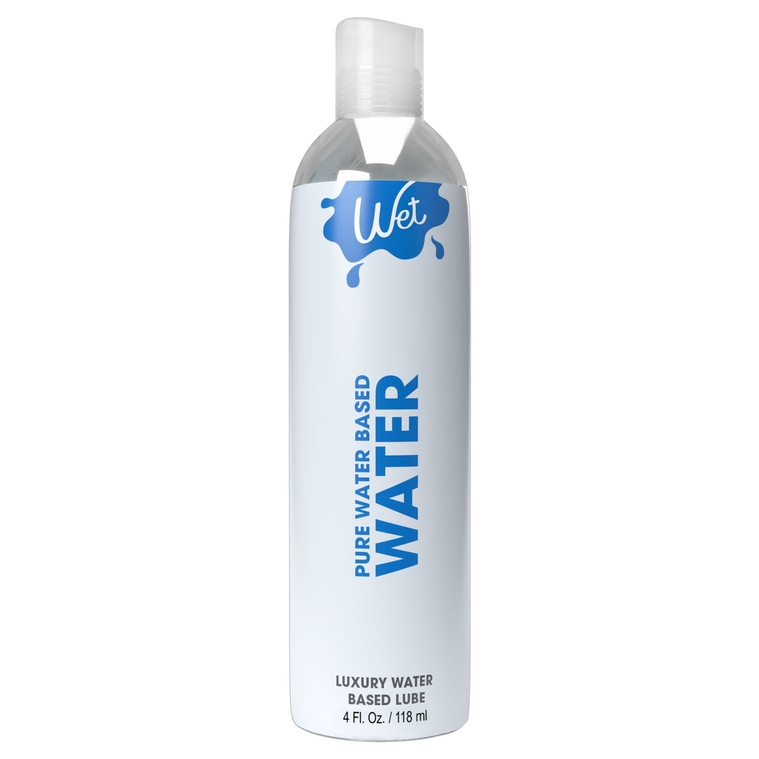 Wet Water - Luxury Waterbased Lubricant 4 Oz | 716222203081 | Available at EroticWarehouse.com
