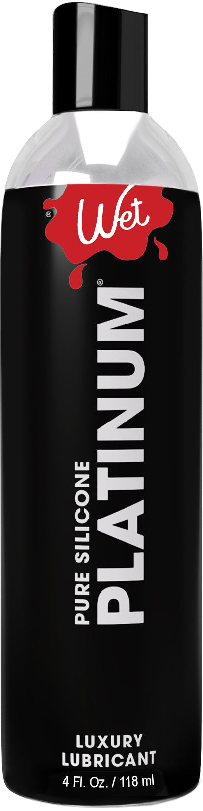 Wet Platinum - Luxury Silicone Based Lubricant 8 Oz | 716222270069 | Available at EroticWarehouse.com