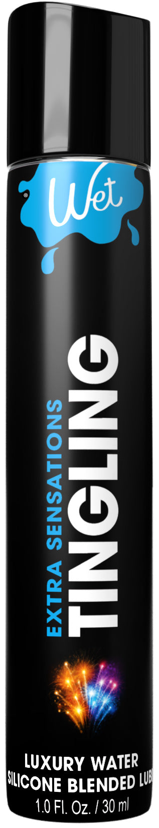 Wet Extra Sensations Tingling Water/silicone Blend Based Lubricant 1 Oz | 716222273107 | Available at EroticWarehouse.com