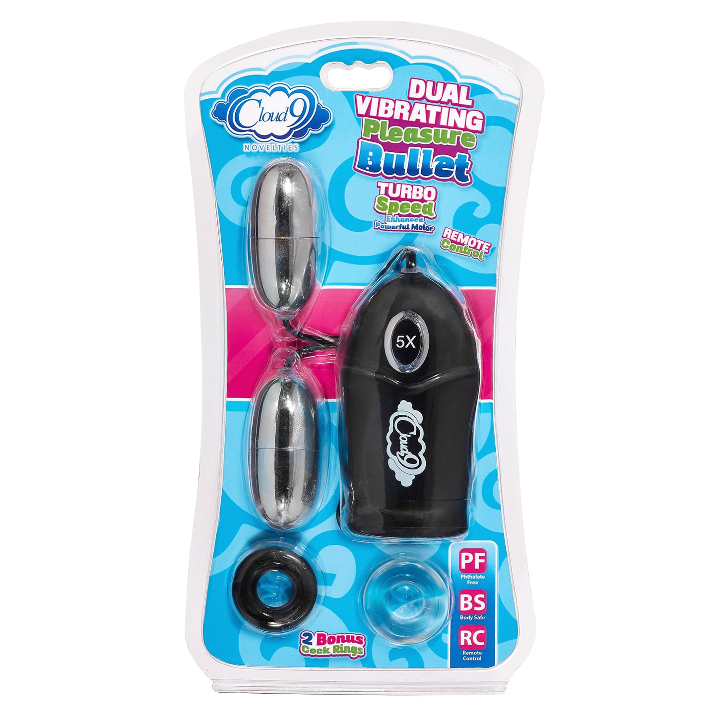 D Wtc Dual Egg Vibrator Black | 685239852226 | Available at EroticWarehouse.com