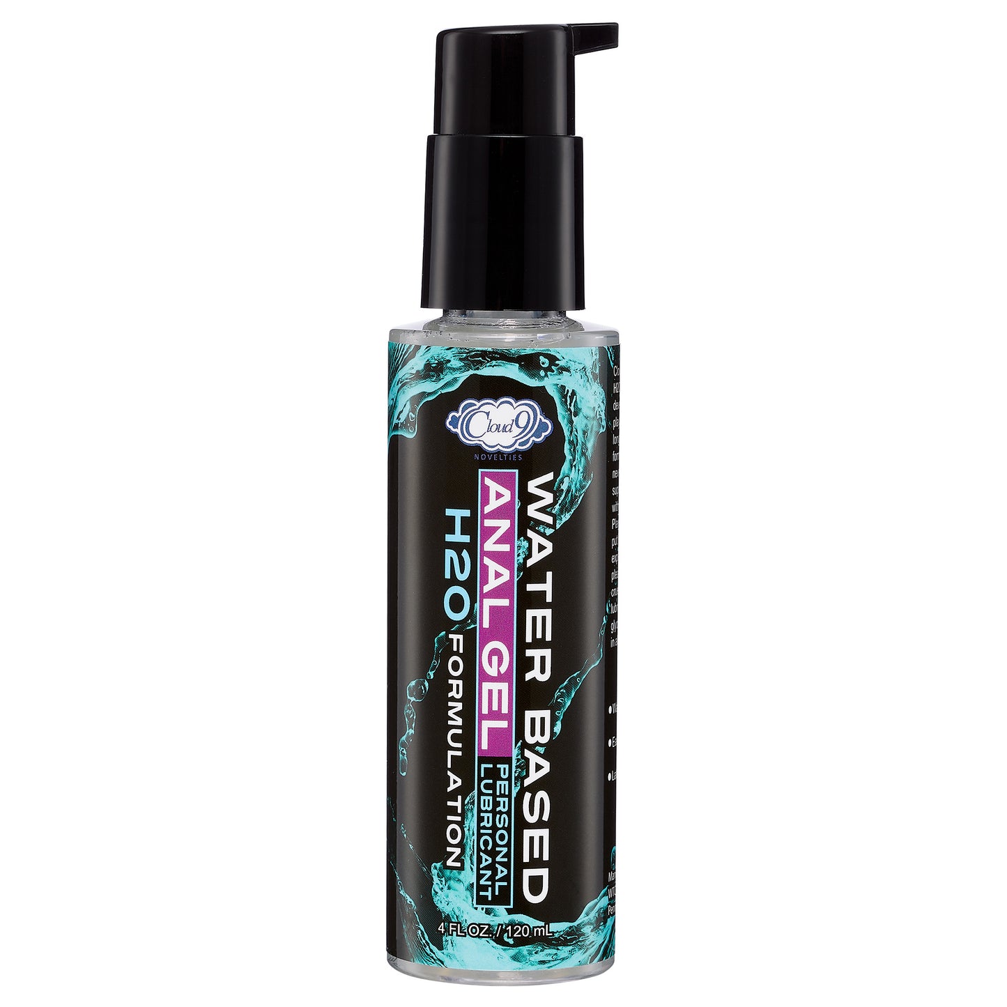 Cloud 9 H20 Anal Play Gel 4 Fl. Oz. | 850013016846 | Available at EroticWarehouse.com