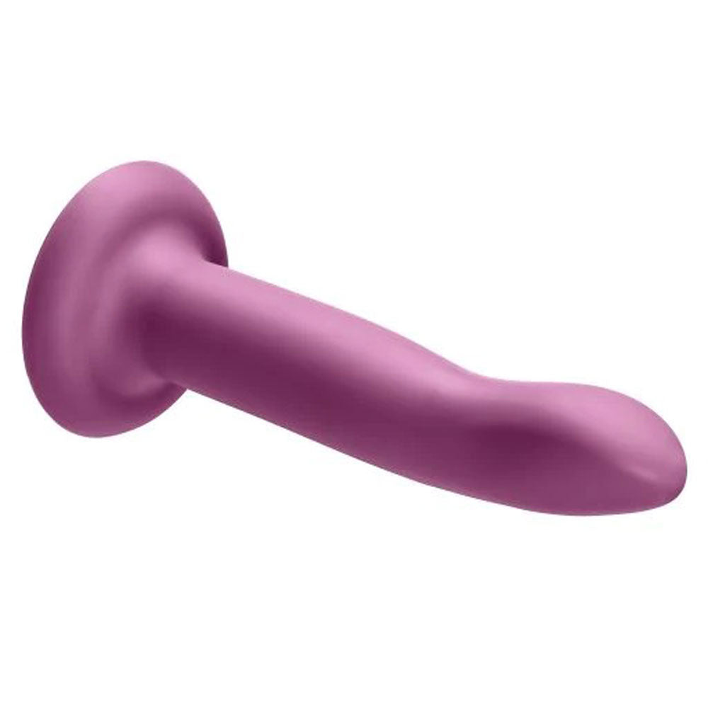 Ergo Super Flexi II Dong Soft and Flexible Liquid Silicone With Vibrator - Plum | 850013016563 | Available at EroticWarehouse.com