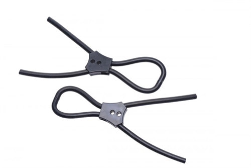 Vigor II Electro Stim Cock and Balls Ties & Frenum Electro Stimulator | 848518020840 | Available at EroticWarehouse.com