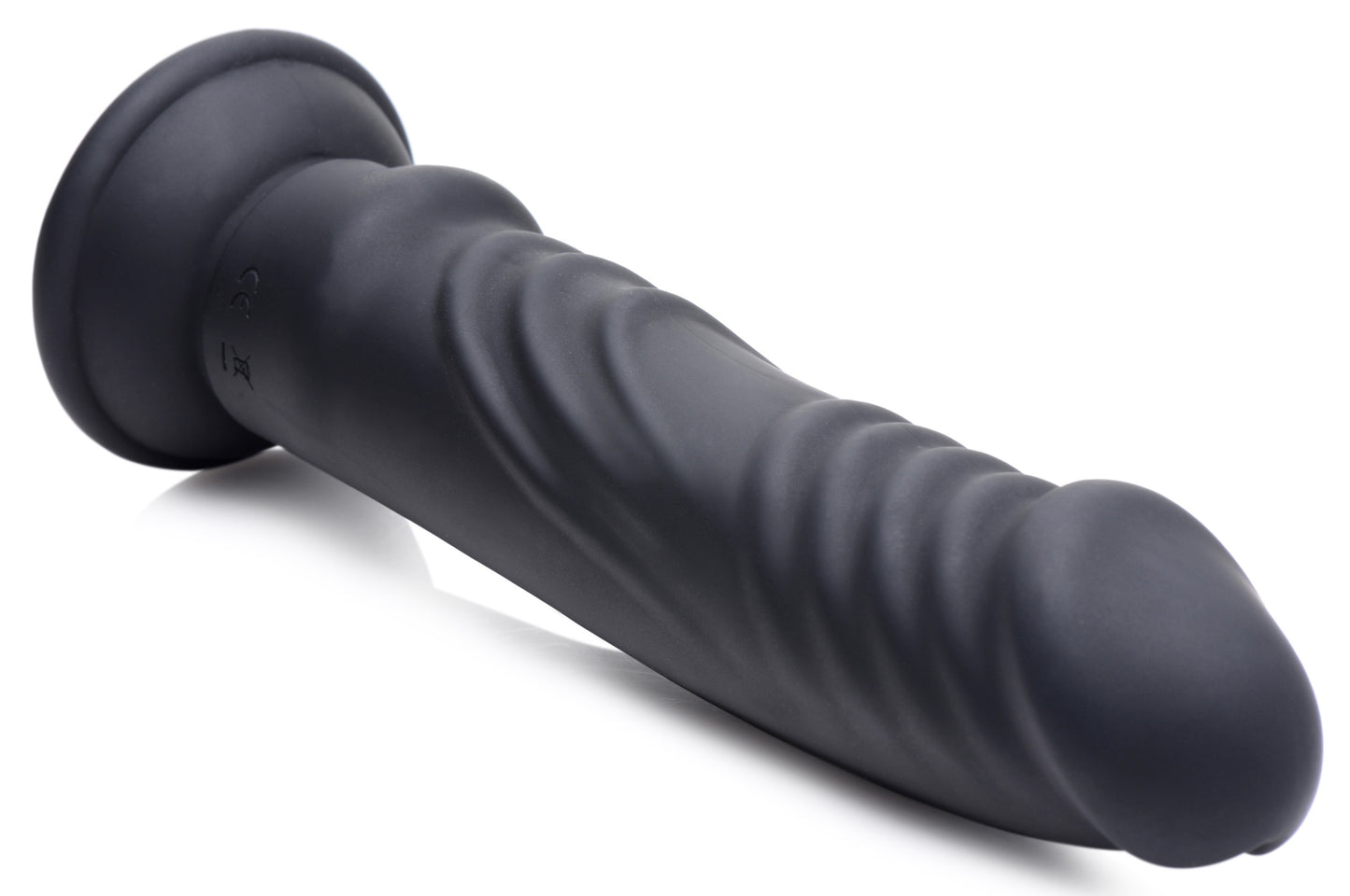 E-Stim and Vibrating Dildo With Remote - Black | 848518042613 | Available at EroticWarehouse.com