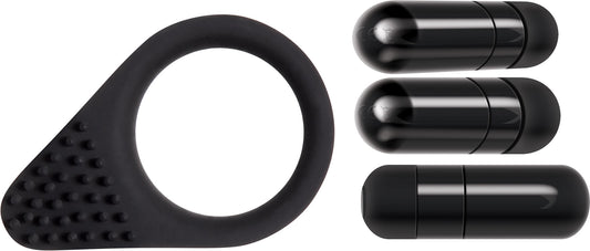 Zero Tolerance Black Knight Cock Ring | 844477013305 | Available at EroticWarehouse.com