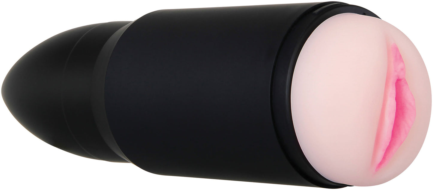 Zero Tolerance Shell Shock - Pussy Style Vibrating Stroker | 844477015194 | Available at EroticWarehouse.com