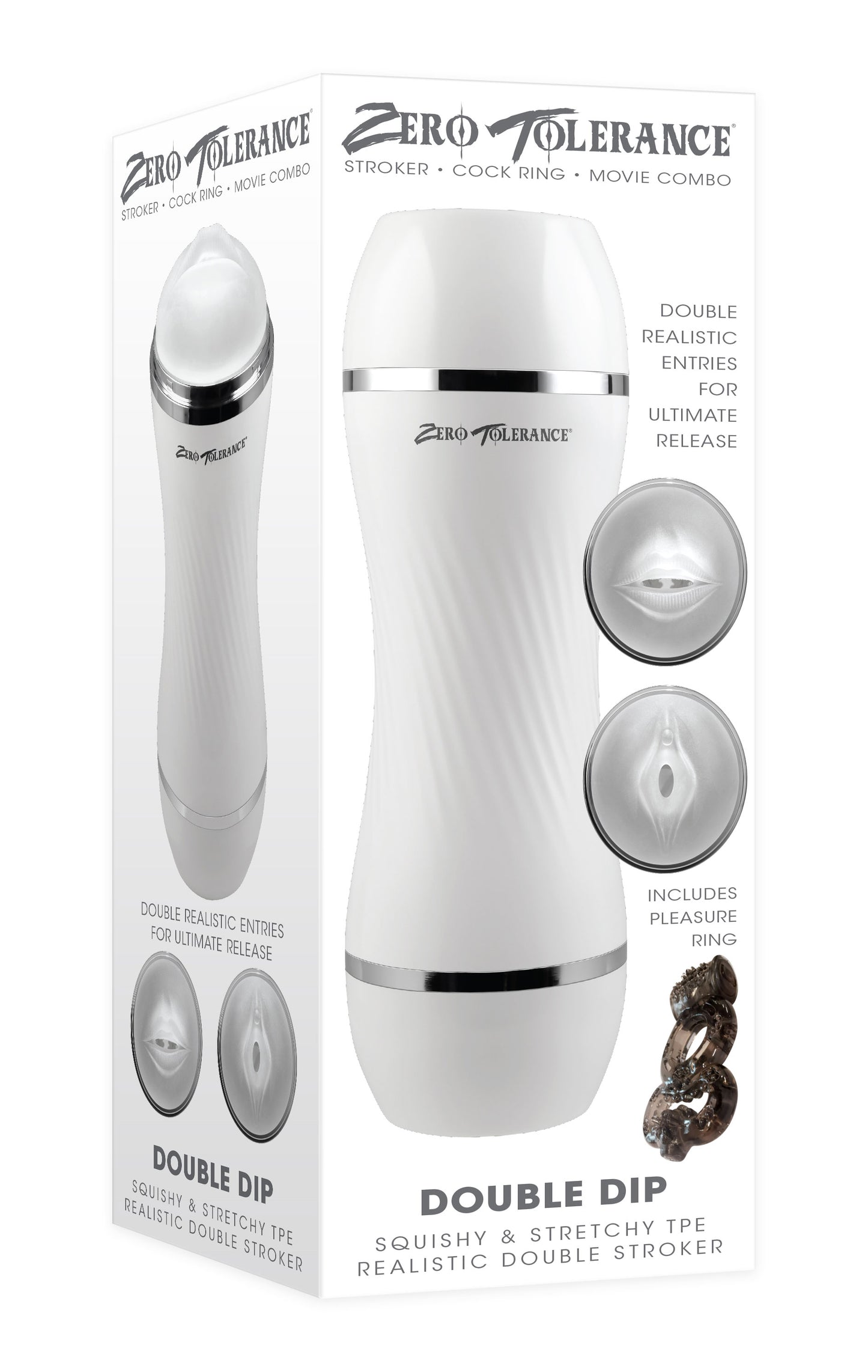 Double Dip - Clear | 844477019529 | Available at EroticWarehouse.com