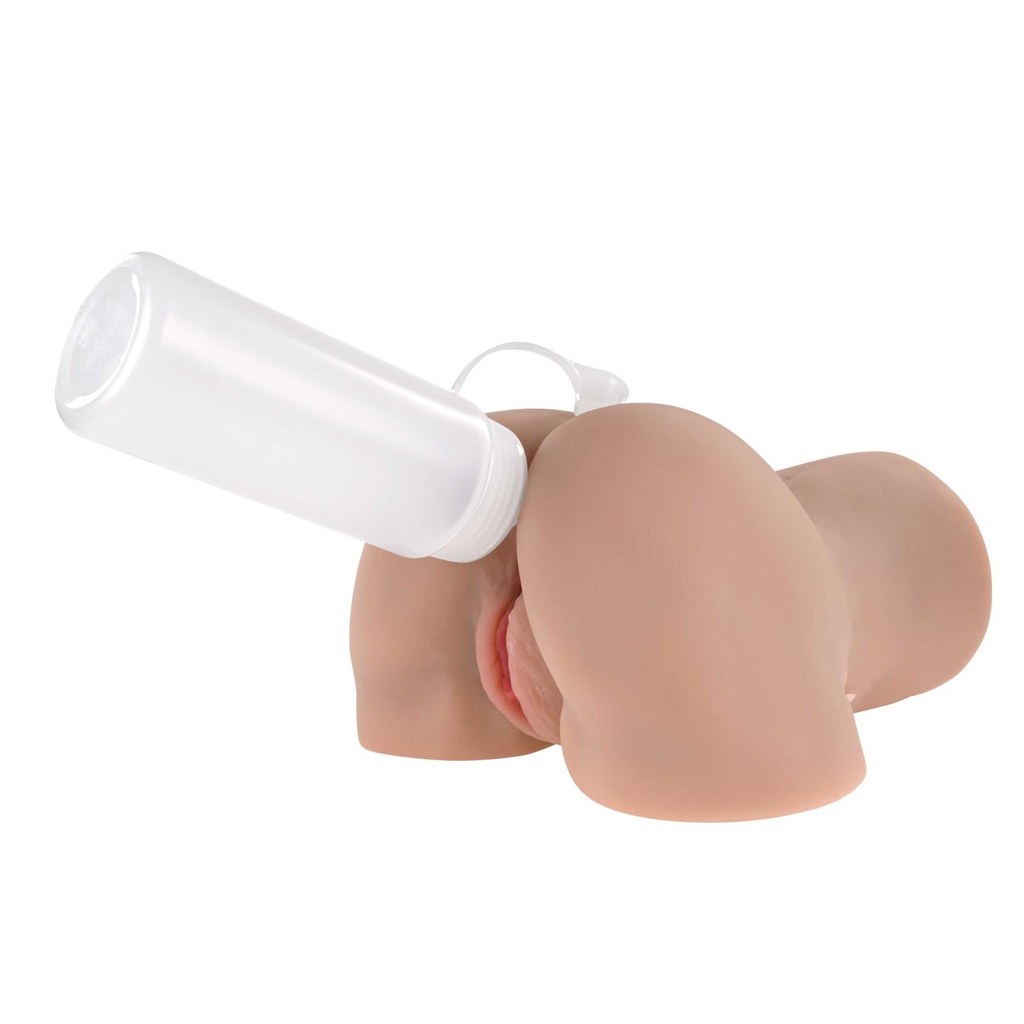 Rear Beauty Vibrating Sucking Ass And Pussy Style Stroker | 844477021751 | Available at EroticWarehouse.com