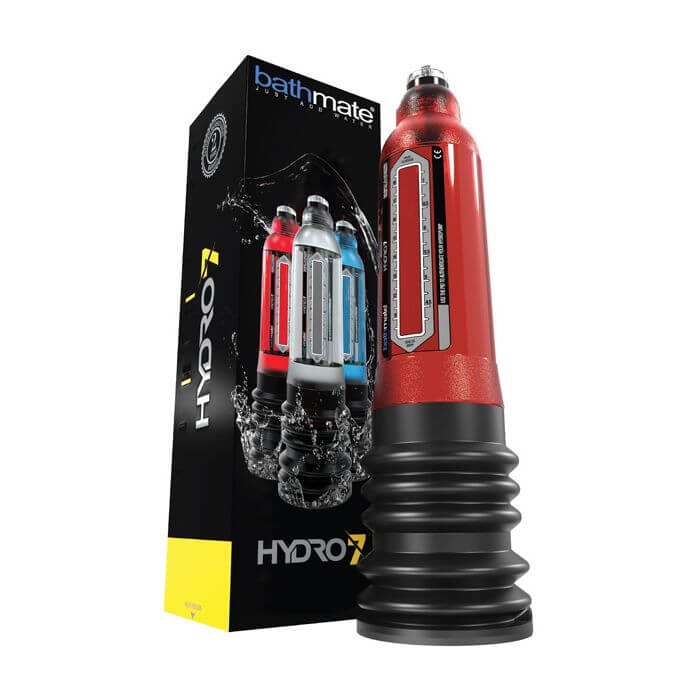 Bathmate Hydro 7 Hydropump - Red Penis Pump | | Available at EroticWarehouse.com