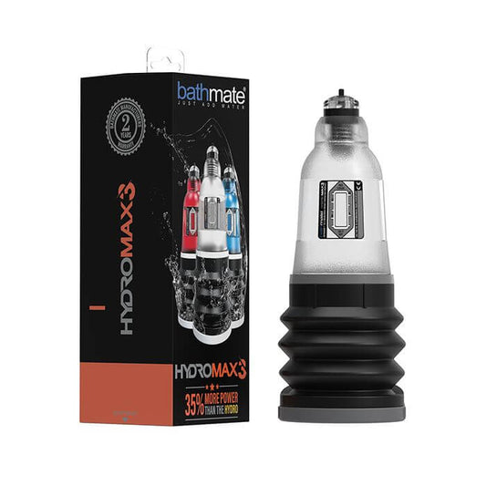 Bathmate Hydromax 3 - Clear Penis Pump | 5060140209218 | Available at EroticWarehouse.com