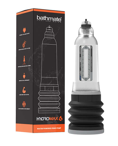 Bathmate Hydromax 6 - Clear Penis Pump | 5060140201243 | Available at EroticWarehouse.com
