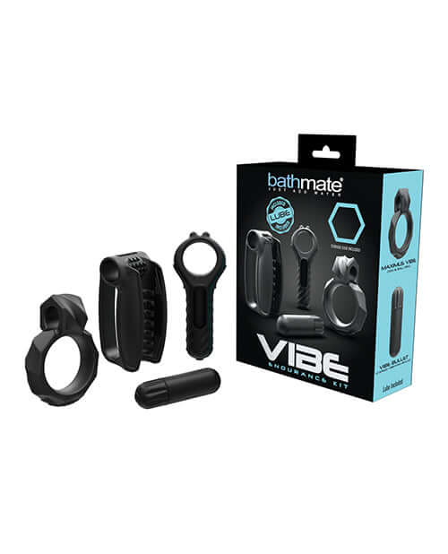 Bathmate Vibe Endurance Kit - Black | 5060140200147 | Available at EroticWarehouse.com