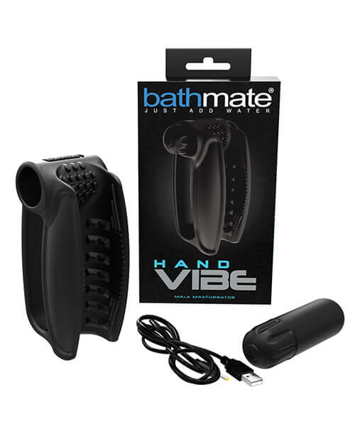 Bathmate Hand Vibe - Black | 5060140201458 | Available at EroticWarehouse.com