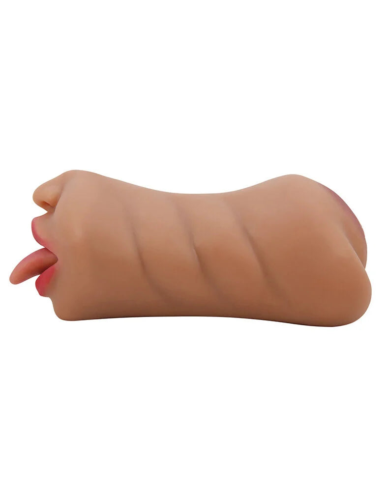 Sarah Mouth Masturbator Sleeve - Brown | 6959532360158 | Available at EroticWarehouse.com