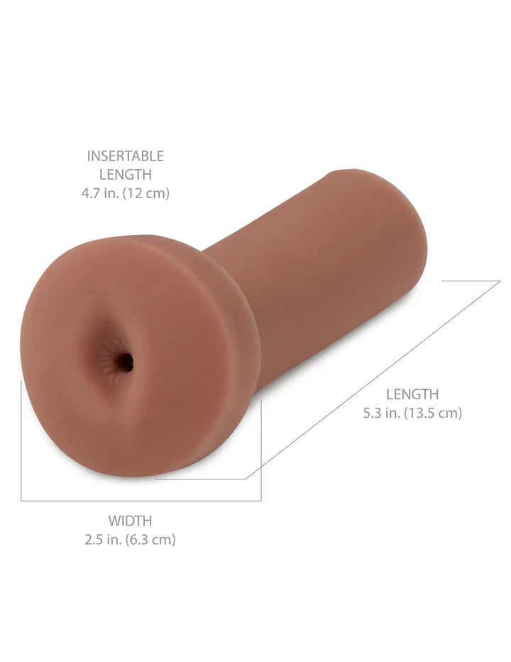 PDX Extreme Freshman Fuckslut - Brown - Ass Style Stroker | 603912775495 | Available at EroticWarehouse.com