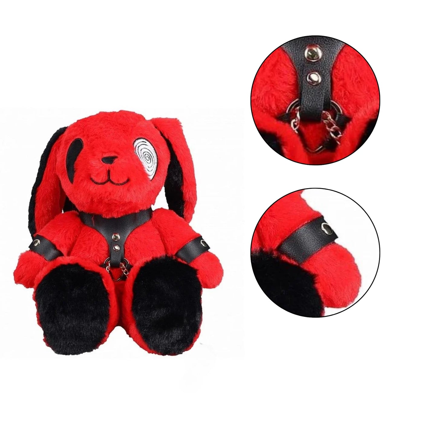 S-Line Bunny Backpack Circle Eye Large Red