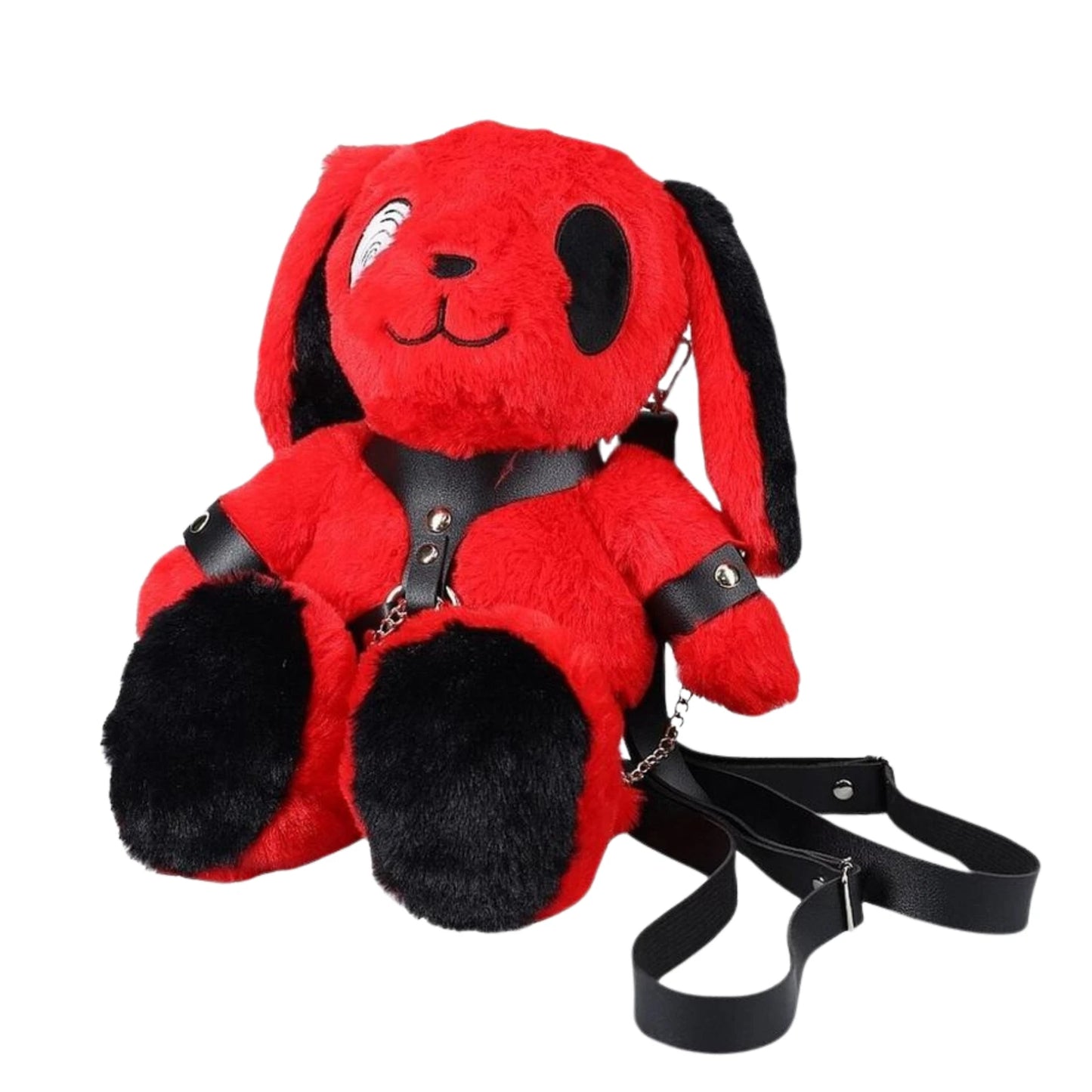 S-Line Bunny Backpack Circle Eye Large Red