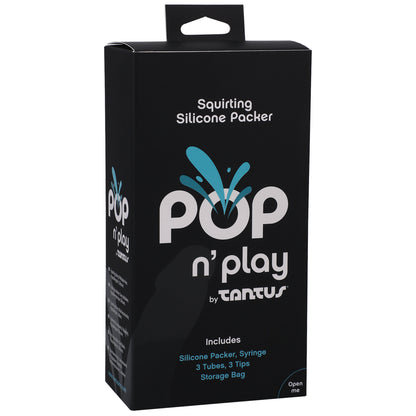 Pop N' Play By Tantus Squirting Packer Honey | 19213851958 | Available at EroticWarehouse.com