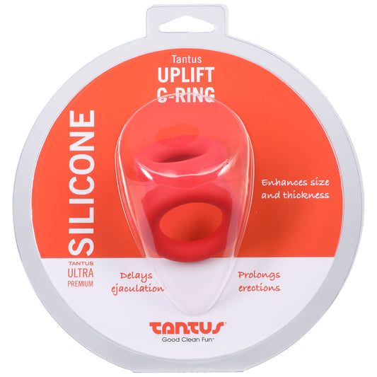 Uplift Silicone C-Ring Crimson | 19213853341 | Available at EroticWarehouse.com