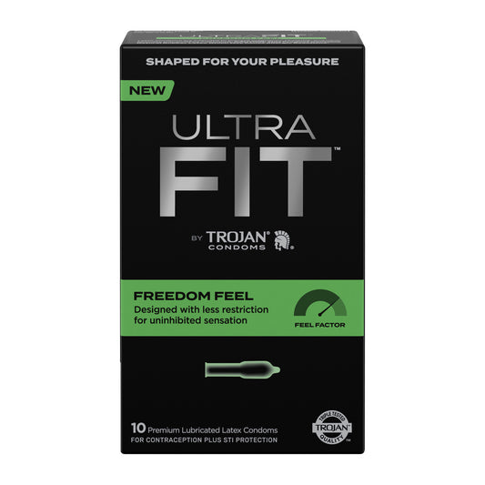 Trojan Ultra Fit Freedom Feel Condoms 10Pk | 22600001430 | Available at EroticWarehouse.com