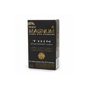 Trojan Magnum Thin Condoms (12ct) | 22600646143 | Available at EroticWarehouse.com