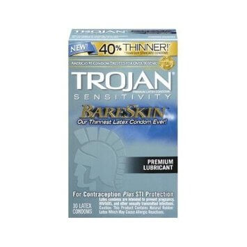 Trojan Bare Skin Condoms 10Pk | 22600926740 | Available at EroticWarehouse.com