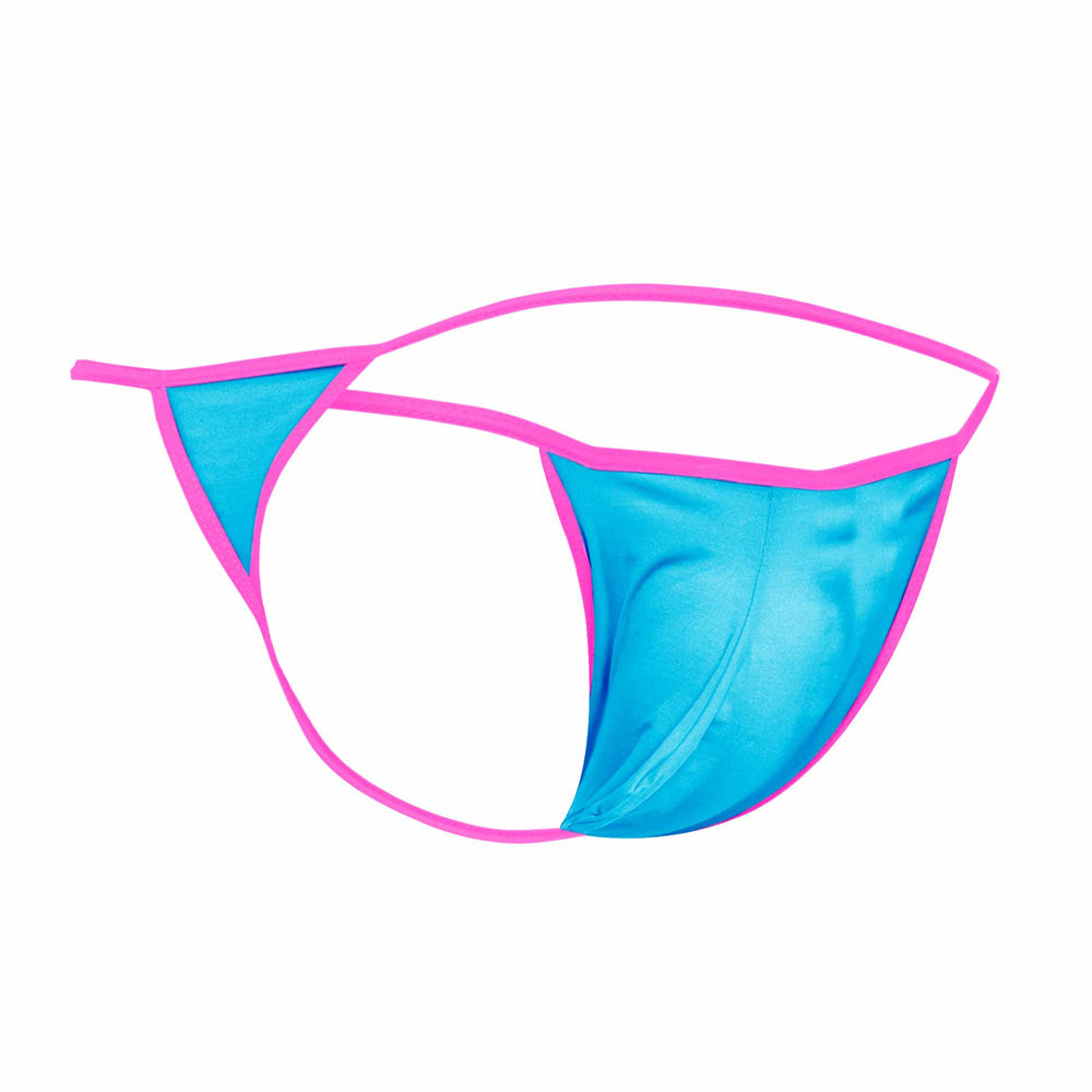 Magic Pouch Thong Turquoise S/M | 47393587305 | Available at EroticWarehouse.com
