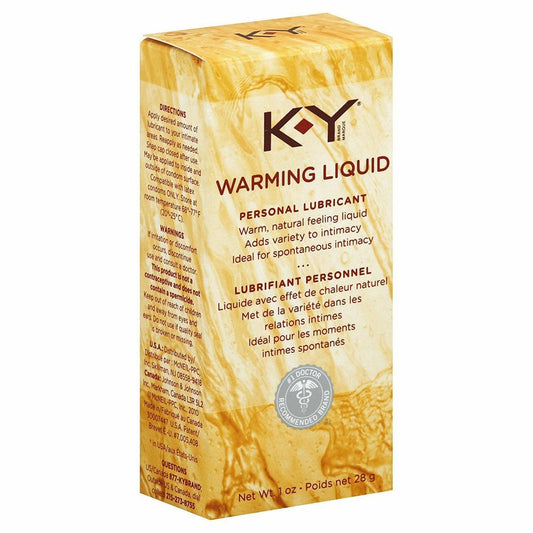 K-Y Warming Liquid 1 oz. | 67981087109 | Available at EroticWarehouse.com