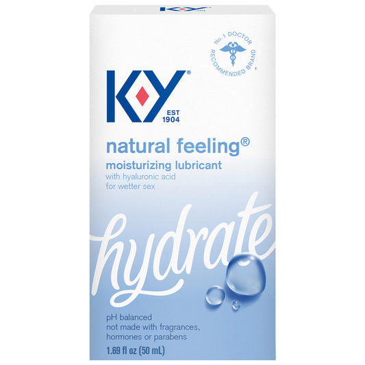 K-Y Natural Feeling W/Hyaluronic Acid 1.69 Oz | 67981096774 | Available at EroticWarehouse.com