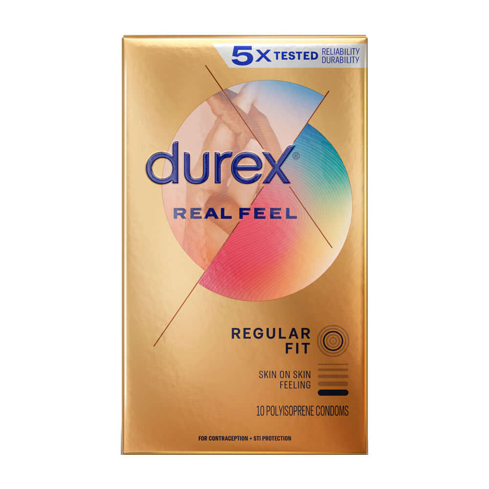 Durex Avanti Real Feel Non-Latex Condoms 10 Pk | 302340894562 | Available at EroticWarehouse.com
