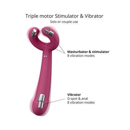 Love To Love Please Me Plum Star | 3700436032183 | Available at EroticWarehouse.com