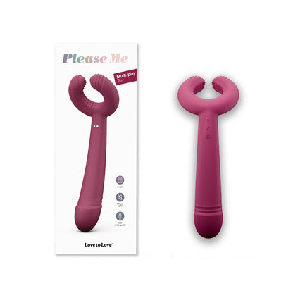 Love To Love Please Me Plum Star | 3700436032183 | Available at EroticWarehouse.com