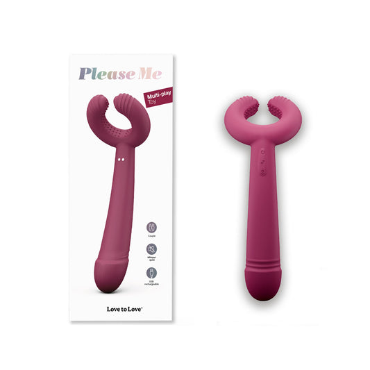 Love To Love Please Me Plum Star | 3700436032183 | Available at EroticWarehouse.com