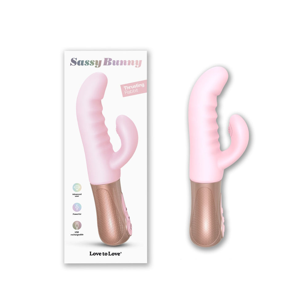 Love To Love Sassy Bunny Baby Pink | 3700436032701 | Available at EroticWarehouse.com