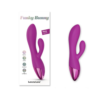 Love To Love Funky Bunny Sweet Orchid | 3700436033074 | Available at EroticWarehouse.com