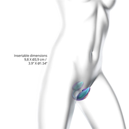 Love To Love Wonderlover Iridescent Turquoise | 3700436033166 | Available at EroticWarehouse.com