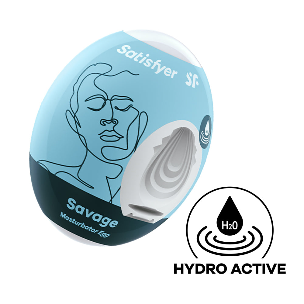 Masturbator Egg Single Savage | 4049369043415 | Available at EroticWarehouse.com