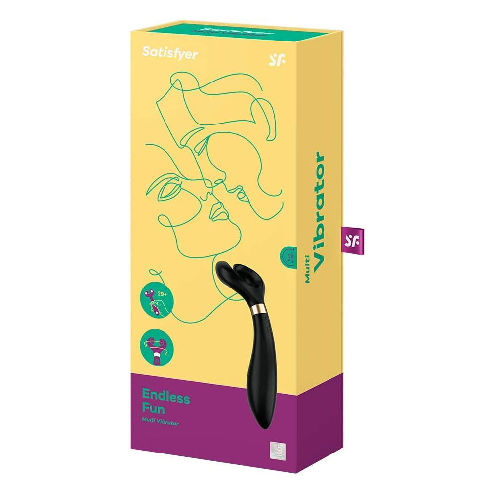 Satisfyer Endless Fun Black | 4061504001029 | Available at EroticWarehouse.com