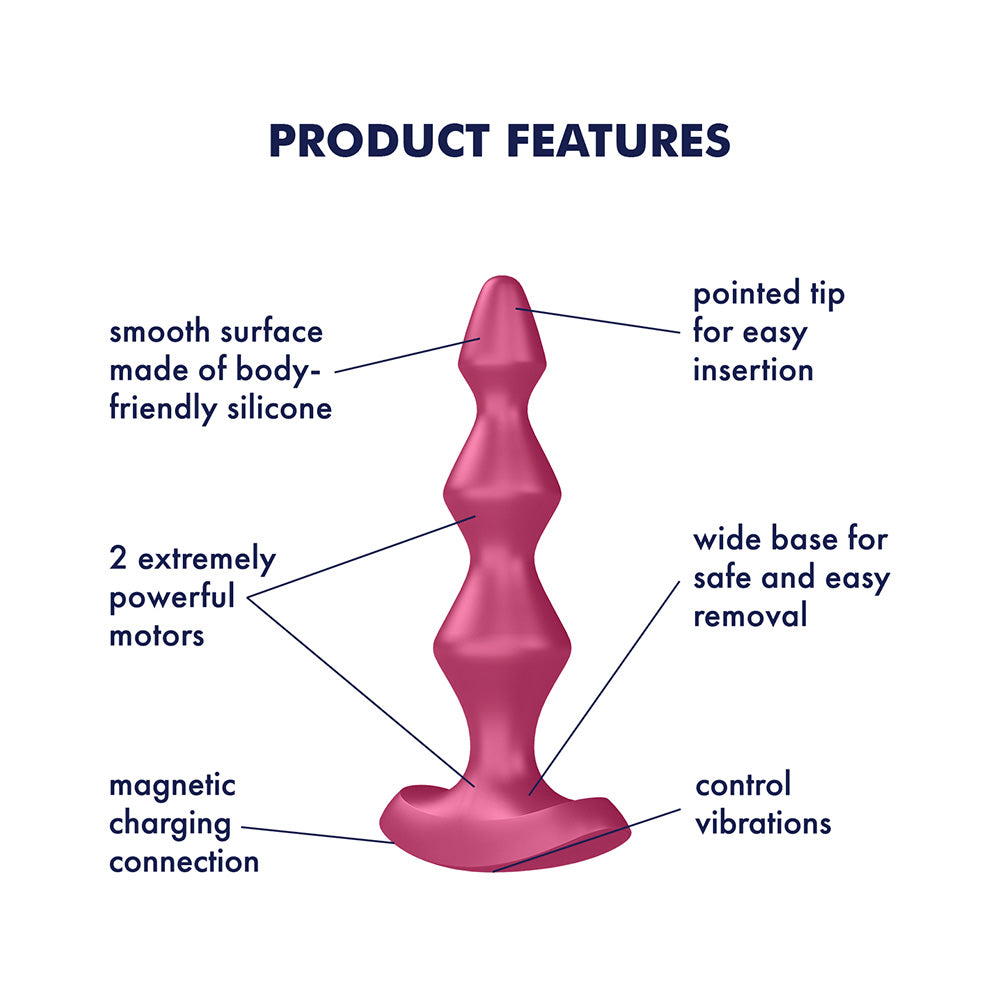 Lolli-Plug 1 Berry | 4061504003207 | Available at EroticWarehouse.com