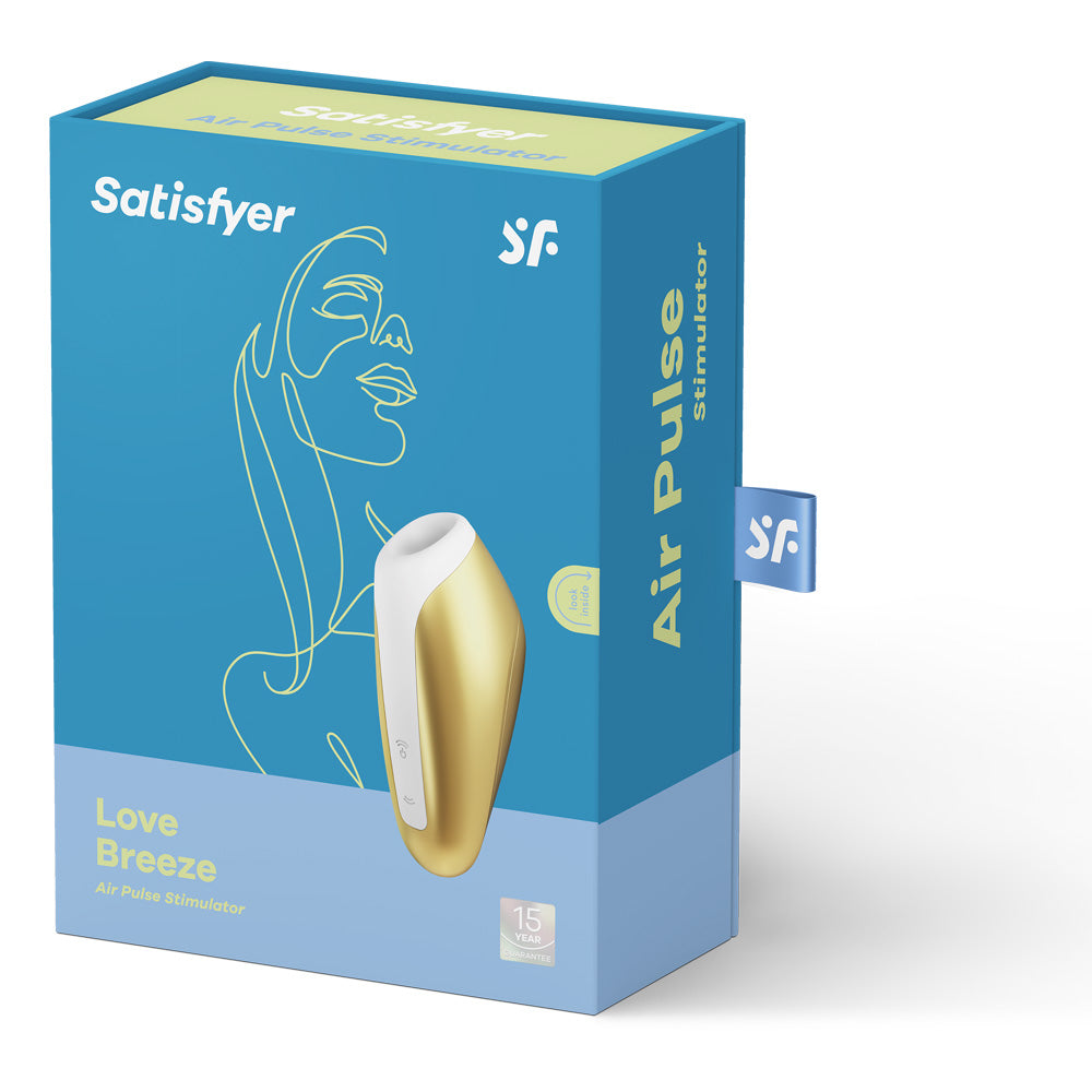 Satisfyer Love Breeze Yellow | 4061504007557 | Available at EroticWarehouse.com