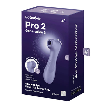 Satsifyer Pro 2 Generation 3 With App Lilac | 4061504058177 | Available at EroticWarehouse.com