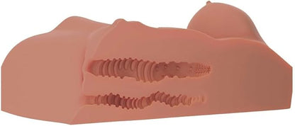 Perfect DD's Masturbator - Tan - Pussy Style Stroker | 603912764420 | Available at EroticWarehouse.com