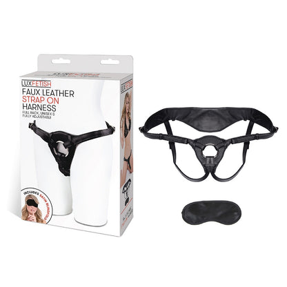 Patent Leather Strap-On Harness | 4890808062098 | Available at EroticWarehouse.com