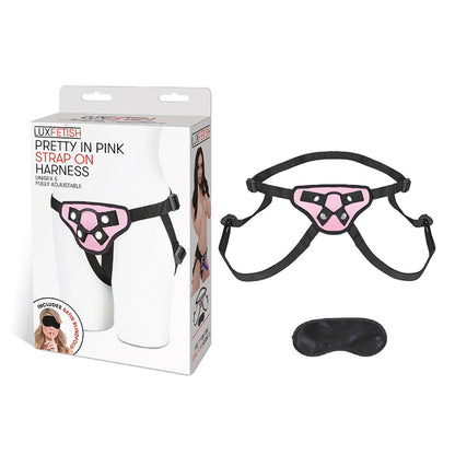 Pretty In Pink Strap-On Harness | 4890808062166 | Available at EroticWarehouse.com