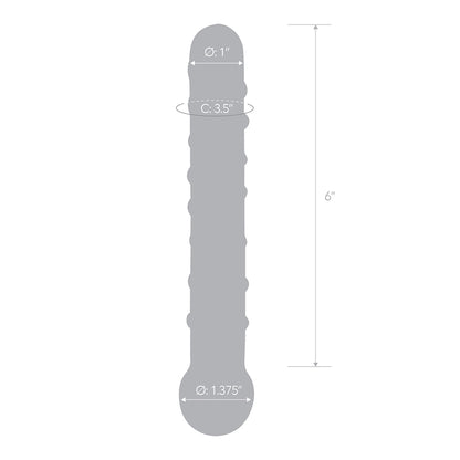 Callisto Clear Glass Dildo | 4890808063422 | Available at EroticWarehouse.com