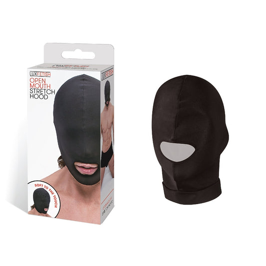 Open Mouth Stretch Hood | 4890808085370 | Available at EroticWarehouse.com